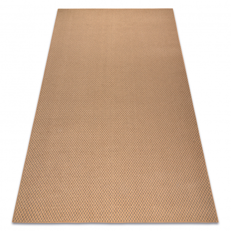 Teppich - Teppichboden TRAFFIC DIAMOND 650ab Rauten beige / schwarz
