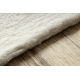 Carpet BUNNY ivory IMITATION OF RABBIT FUR
