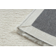 Tapis BUNNY ivoire IMITATION DE FOURRURE DE LAPIN