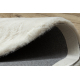 Carpet BUNNY circle ivory IMITATION OF RABBIT FUR