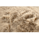 Carpet BUNNY macchiato dark beige IMITATION OF RABBIT FUR