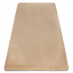 Carpet BUNNY macchiato dark beige IMITATION OF RABBIT FUR