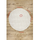 Carpet CASABLANCA LOOP circle white loop, soft - SECOND-RATE PRODUCT