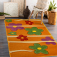 Carpet FLORYA M105 Flowers orange 