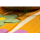 Teppich FLORYA M105 Blumen orange 