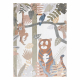 Tapete BONO 8426 Selva, animais selvagens creme / ouro escuro - PRODUTO DE SEGUNDA GRAU