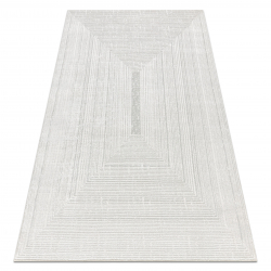 Tapete BALANCE 8788 creme - Geométrico, estrutural, glamour - PRODUTO DE SEGUNDA GRAU