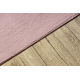 Teppich SAMPLE JOY 1400 uniform rosa