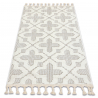 Dywan SAMPLE TUNIS 83402 Strukturalny Geometryczny krem / szary