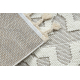 Kilimas SAMPLE TUNIS 83402 Struktūrinis Geometrinis kremas / pilka