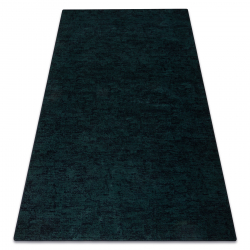 Wool carpet OMEGA DUKE Melange emerald green / black