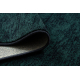Tapete de lã OMEGA DUKE Melange esmeralda verde / preto