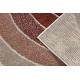 Carpet FUSION 0807 cream / claret - Geometric, modern, abstract