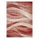Carpet FUSION 1617 beige / terracotta - Waves, modern, abstract