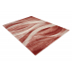 Carpet FUSION 1617 beige / terracotta - Waves, modern, abstract