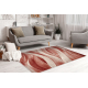 Carpet FUSION 1617 beige / terracotta - Waves, modern, abstract