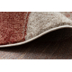Carpet FUSION 1617 beige / terracotta - Waves, modern, abstract