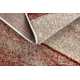 Carpet FUSION 1617 beige / terracotta - Waves, modern, abstract