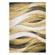 Carpet FUSION 1617 yellow / cream - Waves, modern, abstract