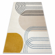 Kilimas FUSION 7157 balta / auksas - Geometrinis, modernus, abstraktus