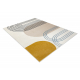 Kilimas FUSION 7157 balta / auksas - Geometrinis, modernus, abstraktus