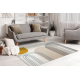 Kilimas FUSION 7157 balta / auksas - Geometrinis, modernus, abstraktus
