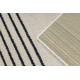 Carpet FUSION 7157 white / gold - Geometric, modern, abstract