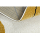 Tapis FUSION 7158 blanc / jaune / bleu - Géométrique, moderne, abstrait