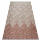 Carpet FUSION 9775 cream / terracotta - Geometric, modern, abstract