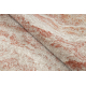 Tapis FUSION 9776 beige / terre cuite - Abstraction, moderne, abstrait