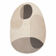 Teppe FUSION 5706 krem / beige Shape - Geometrisk, moderne, abstrakt, uregelmessig