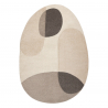 Dywan FUSION 5706 krem Shape - Geometryczny, nowoczesny, abstrakcyjny, nieregularny