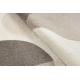 Carpet FUSION 5706 cream / beige Shape - Geometric, modern, abstract, irregular