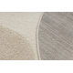 Carpet FUSION 5706 cream / beige Shape - Geometric, modern, abstract, irregular