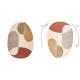 Kilimas FUSION 5706 kreminis / terakota Shape - Geometrinis, modernus, abstraktus, netaisyklingas