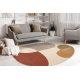 Carpet FUSION 5706 cream / terracotta Shape - Geometric, modern, abstract, irregular