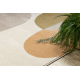 Carpet FUSION 5706 cream / terracotta Shape - Geometric, modern, abstract, irregular