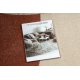 Carpet FUSION 5706 cream / terracotta Shape - Geometric, modern, abstract, irregular