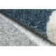 Vaip FUSION 5706 valge / helehall / kuld Shape - Geomeetriline, kaasaegne, abstraktne, ebaregulaarne
