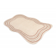 Teppe FUSION 5707 krem / terrakotta Shape - Abstraksjon, moderne, abstrakt, uregelmessig