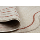 Carpet FUSION 5707 cream / terracotta Shape - Abstraction, modern, abstract, irregular