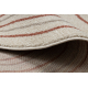 Tapijt FUSION 5707 crème / terracotta Shape - Abstractie, modern, abstract, onregelmatig