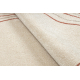 Carpet FUSION 5707 cream / terracotta Shape - Abstraction, modern, abstract, irregular