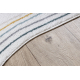 Tapis FUSION 5707 blanc / vert foncé Shape - Abstraction, moderne, abstrait, irrégulier
