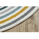 Vaip FUSION 5711 valge / tumeroheline Shape - Geomeetriline, kaasaegne, abstraktne, ebaregulaarne