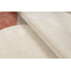 Carpet FUSION 5710 cream / terracotta Shape - Abstraction, modern, abstract, irregular