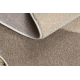 Carpet FUSION 5710 cream / terracotta Shape - Abstraction, modern, abstract, irregular