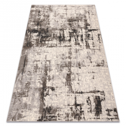 Covor Lână NAIN Abstracția, vintage, 7005/51625 bej / gri