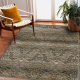 Tapis en laine NAIN Ornement, fleurs 1044/51058 vert / beige