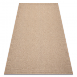 Ullmatta VILLA 7636/77800 Sicksack SIZAL, plattvävd beige